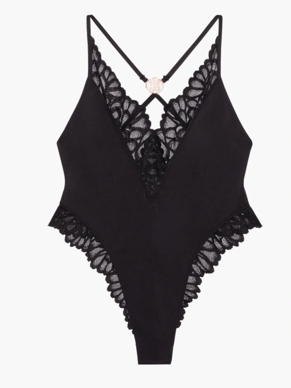 Savage X Fenty NWOT SAVAGE NOT SORRY LACE TEDDY - Picture 2 of 4